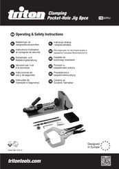 Triton TW 8CPHJ Instructions D'utilisation Et Consignes De Sécurité