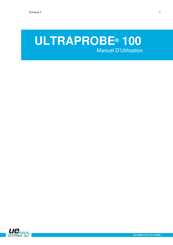 UE Systems ULTRAPROBE 100 Manuel D'utilisation