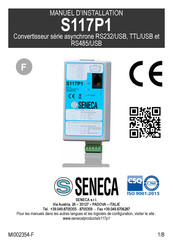 Seneca S117P1 Manuel D'installation