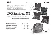 JRG Sanipex MT Notice D'utilisation Et D'entretien