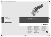 Bosch GSC 10,8 V-LI Professional Notice Originale