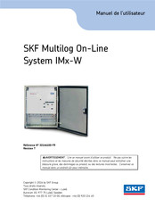 SKF Multilog On-Line System IMx-W Manuel De L'utilisateur