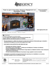 Regency Fireplace Products Excalibur P90E Manuel D'installation Et D'utilisation