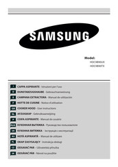 Samsung HDC9B90TX Notice D'utilisation