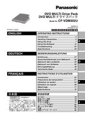 Panasonic CF-VDM302U Instructions D'utilisation