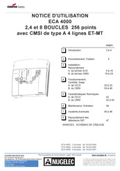 Eaton Nugelec ECA 4002 Notice D'utilisation