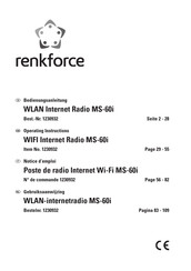 Renkforce MS-60i Notice D'emploi