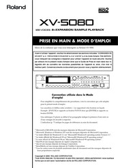 Roland XV-5080 Mode D'emploi