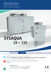 sistem air SYSAQUA Manuel D'installation