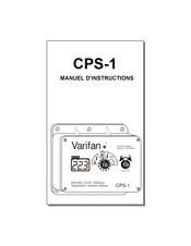 Varifan CPS-1 Manuel D'instructions