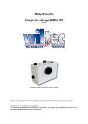 WilTec 50741 Mode D'emploi