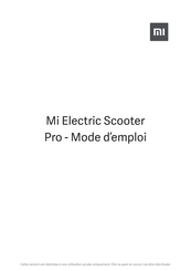 Xiaomi DDHBC02NEB Mode D'emploi