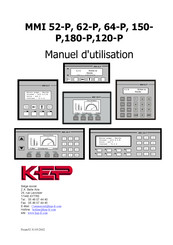 KEP MMI 150-P Manuel D'utilisation