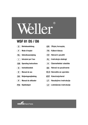 Weller WSF 81 D5 Mode D'emploi