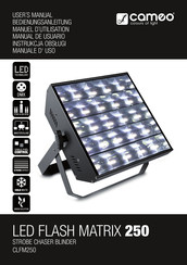 Cameo LED FLASH MATRIX 250 Manuel D'utilisation