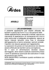 ARDES AR5BL2 Mode D'emploi