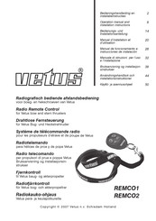 Vetus REMCO1 Manuel D'installation Et D'utilisation