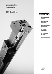 Festo DGC-18 Série Notice D'utilisation