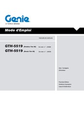 Genie GTH-5519 Mode D'emploi