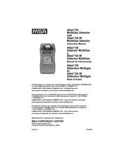 MSA ALTAIR 5X Mode D'emploi