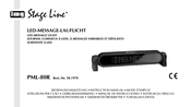 IMG STAGELINE PML-80R Mode D'emploi