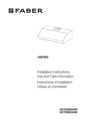 Faber OSTR36SS400 Instructions D'installation