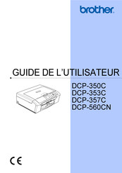 Brother DCP-350C Guide De L'utilisateur