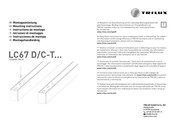 Trilux LC67 D/C-T F2 Instructions De Montage