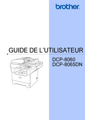 Brother DCP-8060 Guide De L'utilisateur