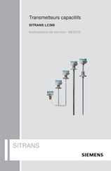 Siemens SITRANS LC500 Instructions De Service