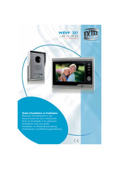 Extel WEVP 257 Guide D'installation Et D'utilisation