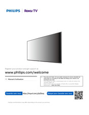 Philips Roku TV 50PFL4662/F7 Manuel D'utilisation