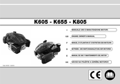 EMAK K805 Manuel D'utilisation Et D'entretien