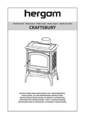 hergom CRAFTSBURY Instructions D'installation, De Service Et D'entretien