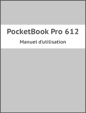 Pocketbook Pro 612 Manuel D'utilisation