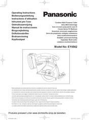 Panasonic EY4542 Instructions D'utilisation
