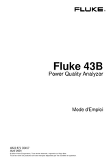 Fluke 43B Mode D'emploi