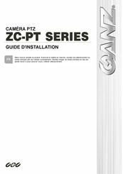 Ganz ZC-PT226 Guide D'installation