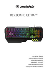 Snakebyte KEY:BOARD ULTRA SB909795 Instructions D'utilisation