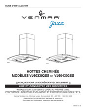 Venmar Jazz VJ604302SS Guide D'installation