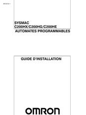 Omron Sysmac C200HX Guide D'installation