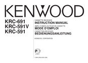 Kenwood KRC-591V Mode D'emploi