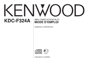 Kenwood KDC-F324A Mode D'emploi