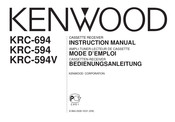 Kenwood KRC-594 Mode D'emploi