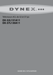 Dynex DX-32L151A11 Guide De L'utilisateur