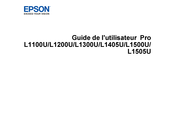 Epson Pro 1200L Guide De L'utilisateur