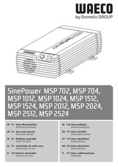 Dometic GROUP SinePower MSP 702 Notice D'emploi