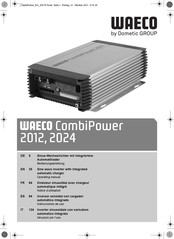 Dometic GROUP WAECO CombiPower 2012 Notice D'utilisation