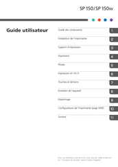 HP SP 150 Guide Utilisateur
