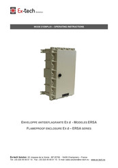 Ex-Tech Solution ERSA-3553 Mode D'emploi